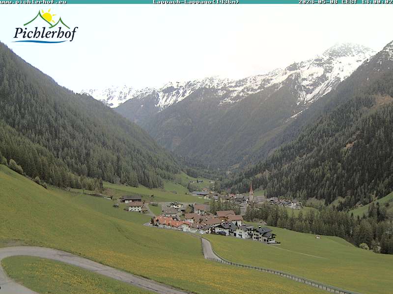 Webcam Valle Tures Aurina Lappago